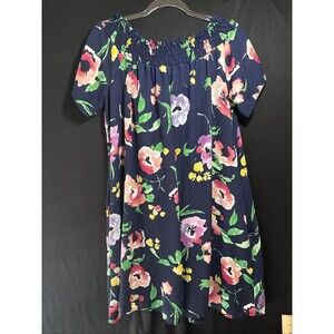 Cy Fashion Off The Shoulder Midi Dress Floral Women’s Large